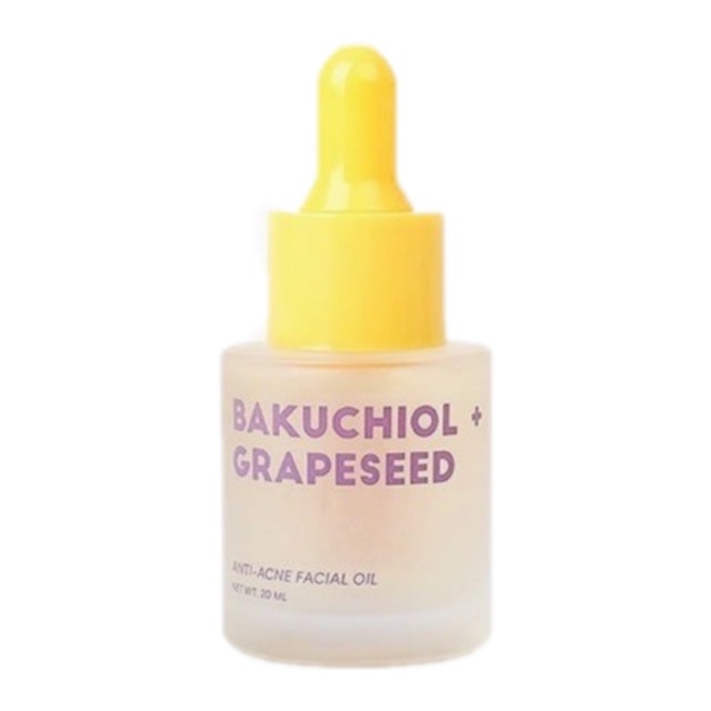 Bakuchiol + Grapeseed Anti Acne Facial Oil